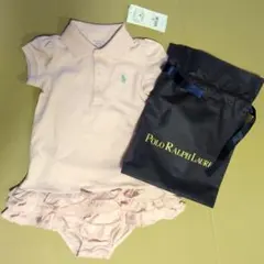 【未使用 袋付き】Polo Ralph Lauren ピンク ワンピース 12M