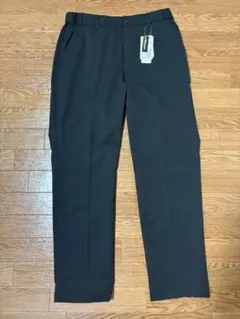 【新品・未使用】TIGORA SOLOTEX ストレートパンツ 黒 Lのサムネイル