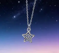新品未使用 星形ペンダント ネックレス シルバー Y2K