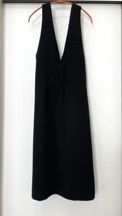 BEAUTY&YOUTH ブラックノースリーブワンピース S スリット