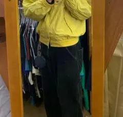 コーデュロイパンツ ブラック