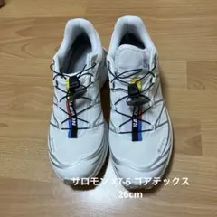 SALOMONxコムデギャルソン コラボ スニーカー 23.5 靴 シューズ - メルカリ