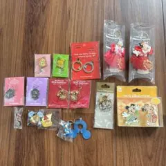 ディズニーランド/シー　ピンバッジ、キーチェーン、スタンドクリップ各種