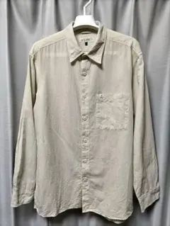 モンベル　カミコ　シャツ　長袖　黄緑