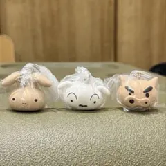クレヨンしんちゃんマスコットキャップチャーム3個セット