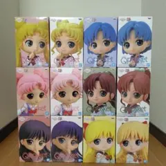 Qposket セーラームーン Eternal 12体コンプリート 制服Ver