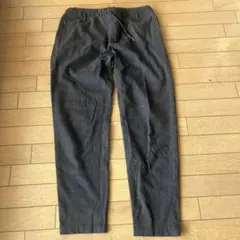 AZUL by moussy グレー チェック柄 スラックス ウエストゴム