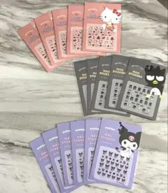 ミ*ン様 サンリオキャラクターズ♡ネイルシール16袋セットE