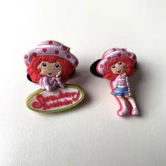 ストロベリーショートケーキ　ジビッツ　サンダルアクセサリー　クロックスカスタム
