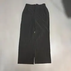 GLOBAL WORK ウツクシルエット ワイドパンツ グレー　M