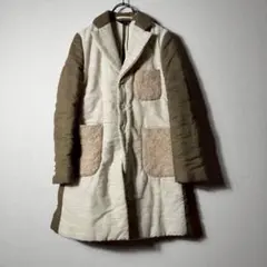 AD2017 コムデギャルソン チェスターコート フェルト パッチワークのサムネイル