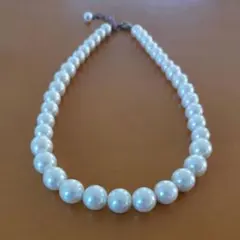 お値下げ☆パール風ネックレス 大粒 真珠風 パール 真珠☆