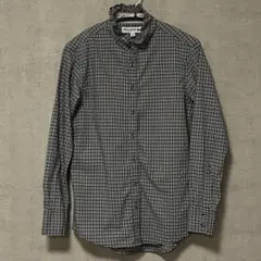 INES DE LA FRESSANGE チェック柄長袖シャツ Sサイズ