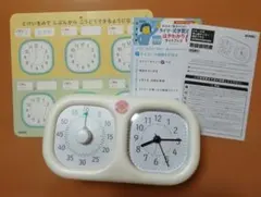 SONIC トキ・サポ　時っ感タイマー　時計プラス　アイボリー