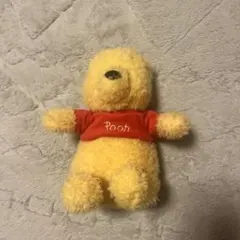 プーさん ぬいぐるみ 赤いシャツ