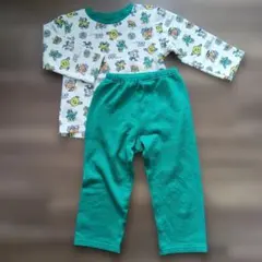 長袖キルティングパジャマ 110