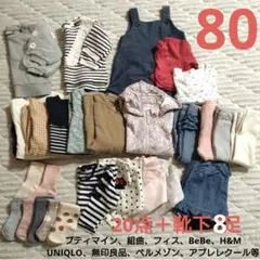 女の子 80サイズ UNIQLO Bebe H&M　組曲　プティマイン　フィス