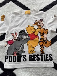 東京ディズニーリゾート プーさん Tシャツ 100cm