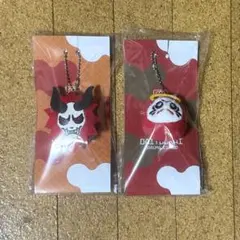 大妖怪 ローソン ぬいぐるみキーホルダー だるまいずごっど ありさか 2点セット
