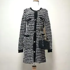 Rady モノトーン ツイード ニットノーカラージャケットのサムネイル