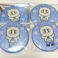 NONVER miniteencafe 缶バッチ４点セット