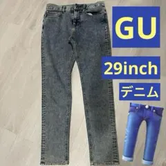 GU✨美品✨JEANS ウルトラストレッチ　スキニーパンツ　デニム　29