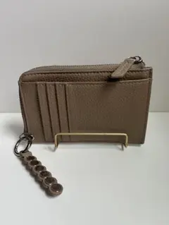 【ほし企画】イアパピヨネ　本革スタッズ　フラグメントケース　トープ