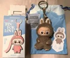 POPMART PIN FOR LOVE ぬいぐるみ ラブブ イニシャル【&】