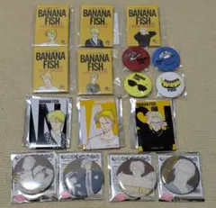BANANA FISH スクエア缶バッジ セット ハロウィンカード付き - メルカリ