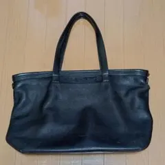 希少】北欧暮らしの道具店 Dancerダンサー レザー ハンドバッグ 黒 
