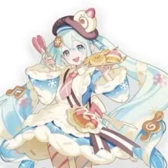初音ミク プラチナムザッカビッグアクリルスタンド SNOW MIKU 2026