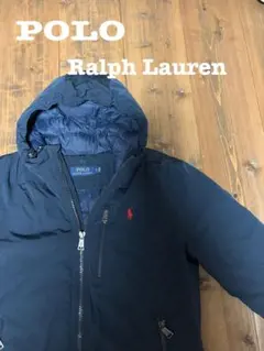 ネイビー ダウンジャケット