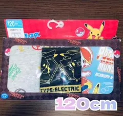 ポケモン　ブリーフパンツ3枚入り　120cm 箱入り