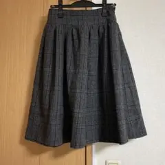 アンミール　チェック柄スカート　Sサイズのサムネイル