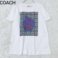 美品本物】COACHコーチロックTシャツヘビーメタルused風オーガニック 