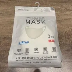 AIRism 洗えるマスク Mサイズ　3枚入り