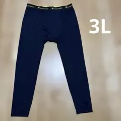 メンズ ルコック スパッツ ネイビー 3L