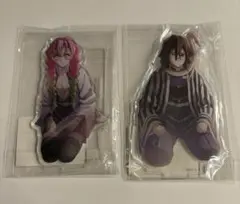 鬼滅の刃　柱稽古編　ＫＶ　アクリルスタンド　甘露寺蜜璃　伊黒小芭内