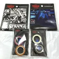 新品　ストレンジャーシングス　スリーコインズ　コラボ　ハンカチ　マスキングテープ