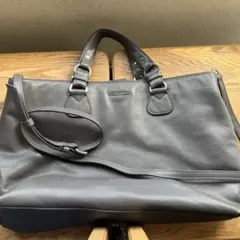 COLE HAAN 2WAY レザー トート2ウェイバッグ グレーのサムネイル