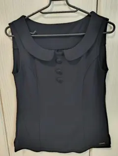極美品✨ FOXEY KNIT TOP 白襟 半袖 38size 白黒 - メルカリ