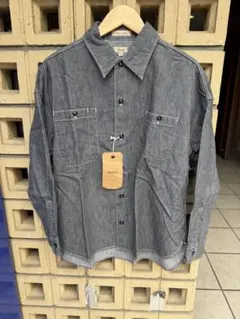 アナトミカ anatomica ブラックシャンブレーシャツ 15H BK - メルカリ