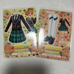 アイカツカード　エトワール学院制服　ここね