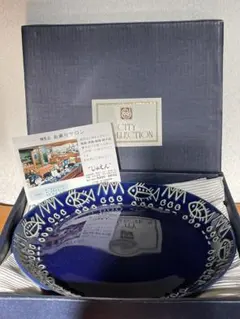CITY COLLECTION 魚模様の丸皿