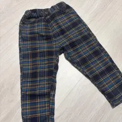 Ocean Ground 110サイズ チェック柄長ズボン