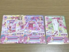 海外版 アイカツ ハイピンクパレードスカート シューズ アニメ柄