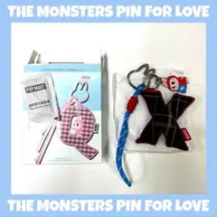THE MONSTERS Pin for Love ラブブ キーリング X