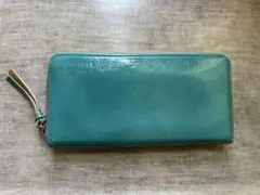 美品マーガレットハウエル　長財布ターコイズブルー　Margaret Howellのサムネイル