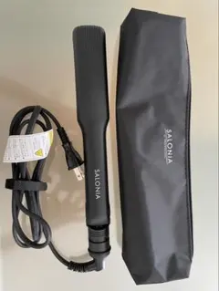 SALONIA ストレートヘアアイロン 24㎜ ブラック　1回使用のみ