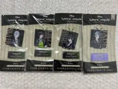ディズニーツイステッドワンダーランド アクリルスタンドチャーム 4個セット